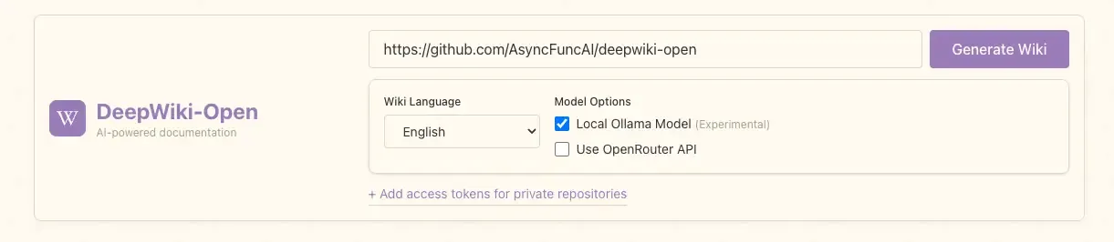 DeepWiki-Open-Ollama